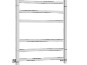 Electric heated towel rail EWRIKA Demetra LP 3D Model