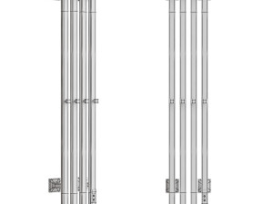 Electric heated towel rail TermoSmart Loft 3D 모델
