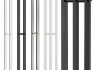 Electric heated towel rail Point Hermes 3D मॉडल