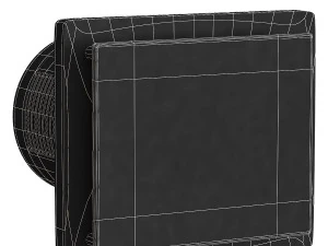 Smart Bathroom Exhaust Fan 3D Model