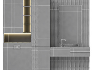 Bathroom Furniture IVALO Modelo 3D