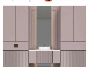 बाथरूम फ़र्निचर तुर्कू 3D मॉडल