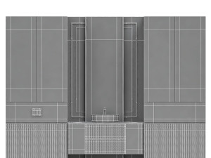 BATHROOM FURNITURE TURKU 3D Модель