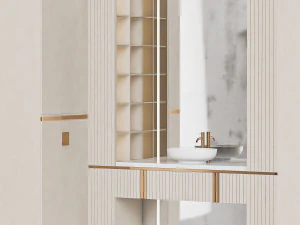 Meble łazienkowe 3 Model 3D