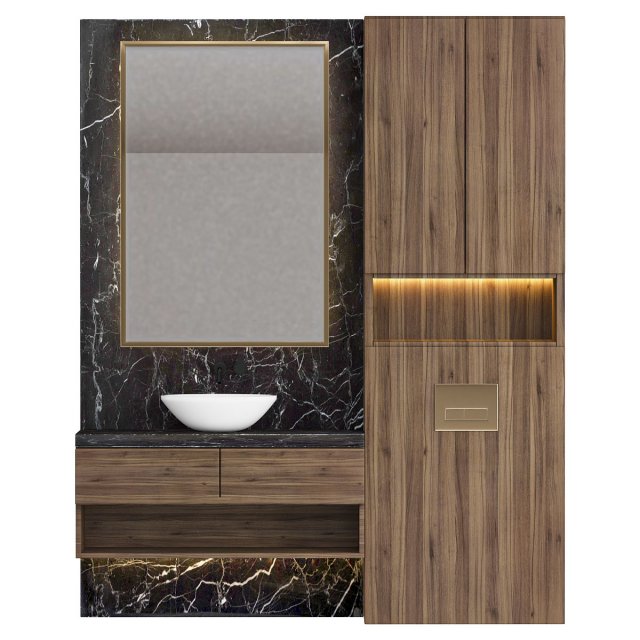 Bathroom furniture 5 Modelo 3D .c4d .max .obj .3ds .fbx .stl .blend 