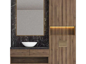 Меблі для ванної кімнати 5 3D Модель