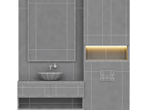 Bathroom furniture 5 Modelo 3D