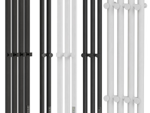 Electric heated towel rail Margroid Inaro set 3D मॉडल