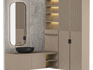 Bathroom furniture 7 3D Модель