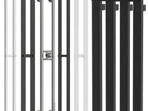 Elektrisch verwarmd handdoekenrek set EWRIKA Penelope 3D Model