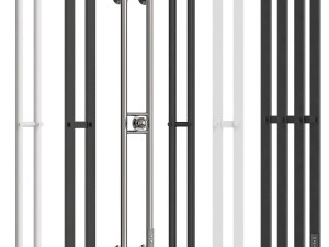 Electric heated towel rail set EWRIKA Penelope 3Dモデル
