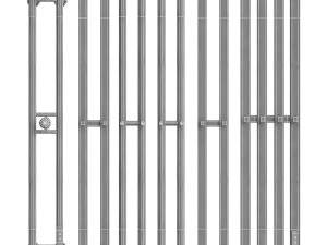 Electric heated towel rail set EWRIKA Penelope 3Dモデル