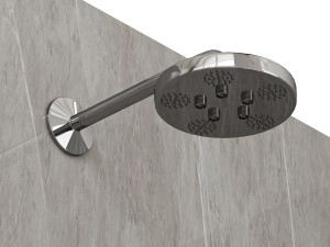 H Framed Square Shower Enclosure With Base 3Dモデル