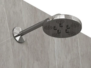 H Framed Square Shower Enclosure With Base 3D Model