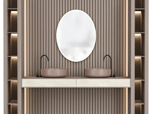 Móveis de banheiro 12 Modelo 3D