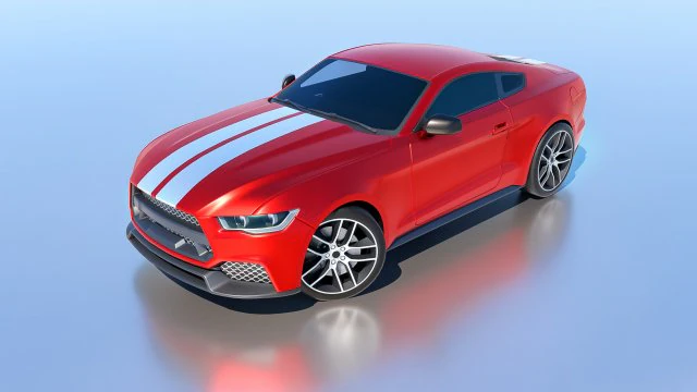 3D Realistic HD Car 3 model 3D Model .c4d .max .obj .3ds .fbx .stl .blend 