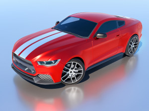 3D Realistic HD Car 3 model 3D Model