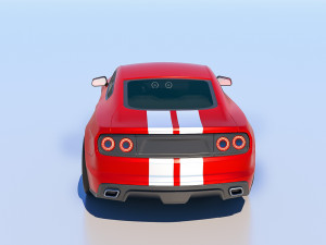 3D Realistic HD Car 3 model Model 3D