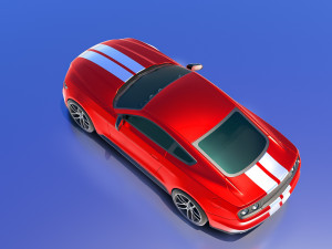 3D Realistic HD Car 3 model Model 3D