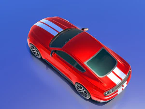 3D Realistic HD Car 3 model 3D Model