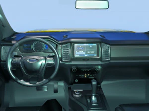 High-Poly 3D Taxi Model - Realistic and Detailed for Professionals 3D Model