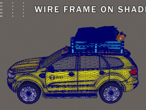 High-Poly 3D Taxi Model - Realistic and Detailed for Professionals 3D Model