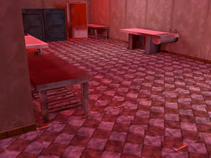 Zombie Hospital Environment 3D Model