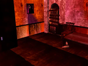 Zombie Hospital Environment 3D Model