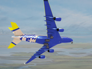 Elite Police Aircraft 3D Model