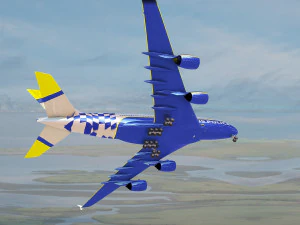 Elite Police Aircraft 3D Model