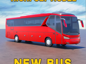 Premium High-Poly City Bus - Realistic and Detailed 3Dモデル