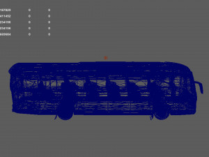 Premium High-Poly City Bus - Realistic and Detailed 3D 模型