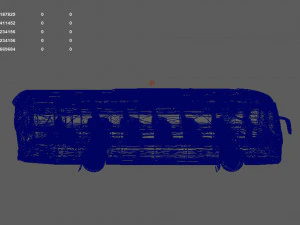 Premium high-poly stadsbus - realistisch en gedetailleerd 3D Model