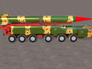 High-Fidelity Missile Launcher Modèle 3D