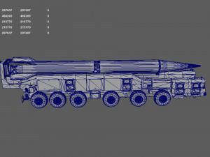 High-Fidelity Missile Launcher Modèle 3D