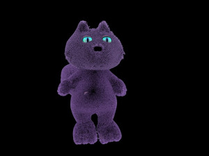 Furry cat 3D Модель