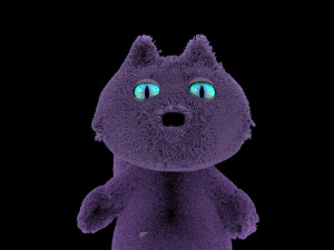 Furry cat 3D Model