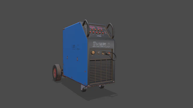 Welding devicer 3D Model .c4d .max .obj .3ds .fbx .stl .blend