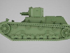 7TPdw adapted for printing in scale 1 56 28mm 3D printmodel