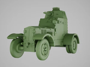 WZ 34 адаптирован для печати в масштабе 1 56 28 мм. 3D Принт Модель