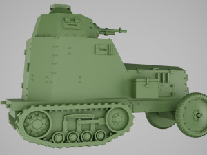 WZ 28 adapted for printing in scale 1 56 28 mm 3D 打印模型