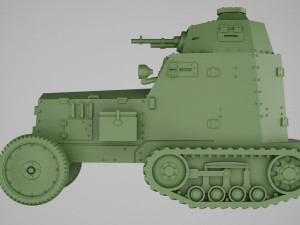 WZ 28 adapted for printing in scale 1 56 28 mm 3D 打印模型