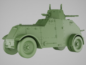 WZ 29 adapted for printing in scale 1 56 28 mm 3D प्रिंट मॉडल