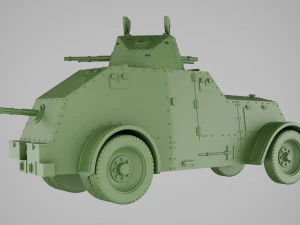 WZ 29 adapted for printing in scale 1 56 28 mm 3D Print Model