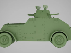 WZ 29 adapted for printing in scale 1 56 28 mm 3D Print Model