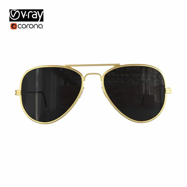 Sunglasses No1 3D Model .c4d .max .obj .3ds .fbx .stl .blend