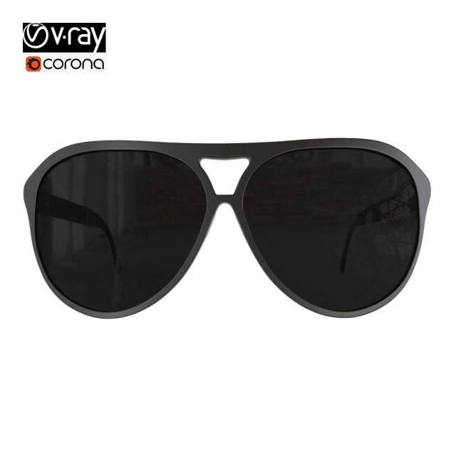 Sunglasses NO 3 3D Model .c4d .max .obj .3ds .fbx .stl .blend 