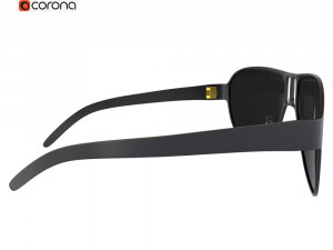 Sunglasses NO 5 3D-Modell