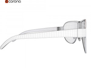 Sunglasses NO 5 3D-Modell