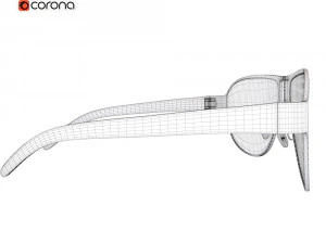 Sunglasses NO 5 3D Model